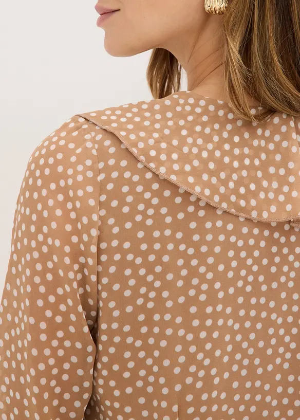 Robe courte style portefeuille, bonprix