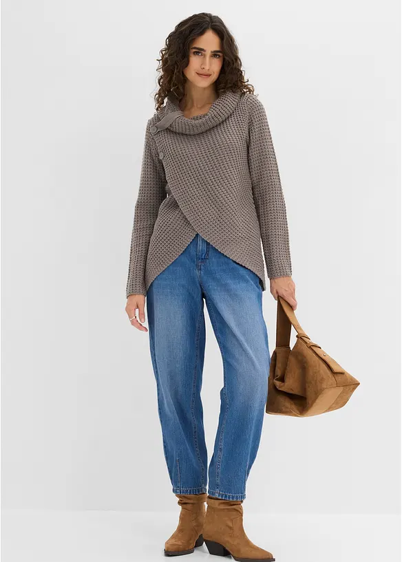 Grobstrick-Pullover, bonprix