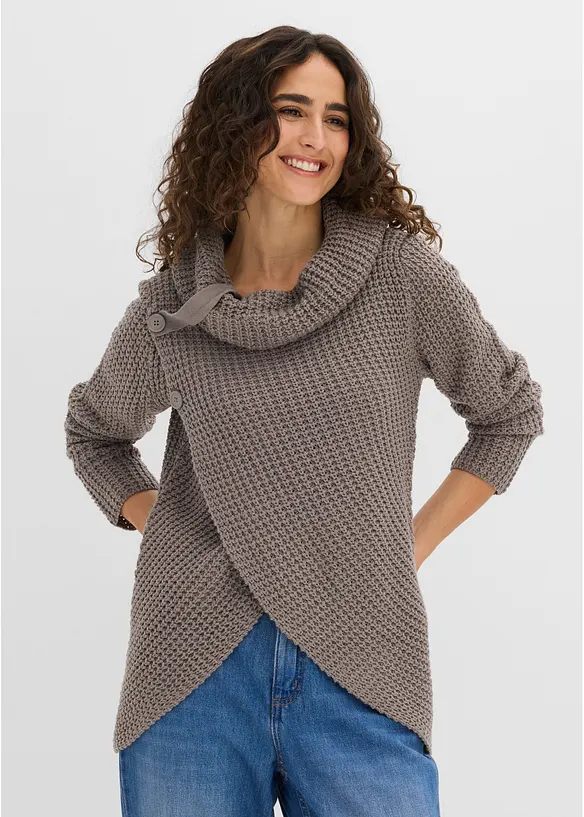 Grobstrick-Pullover, bonprix