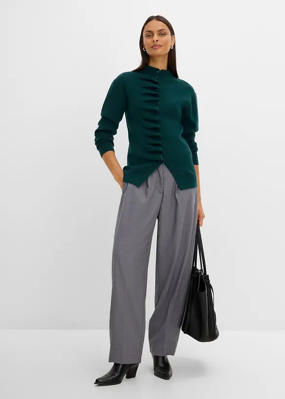 Gilet doux en fine maille, bonprix