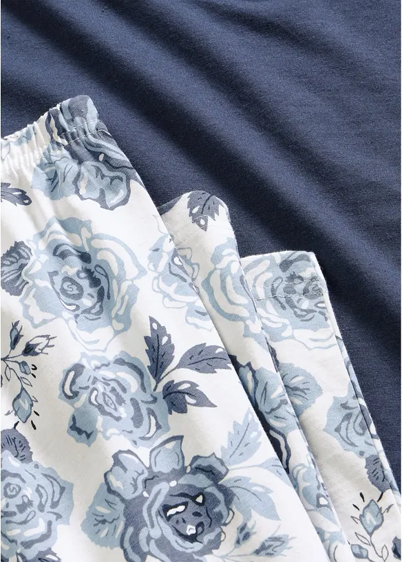Pyjama aus reiner Bio-Baumwolle, bonprix