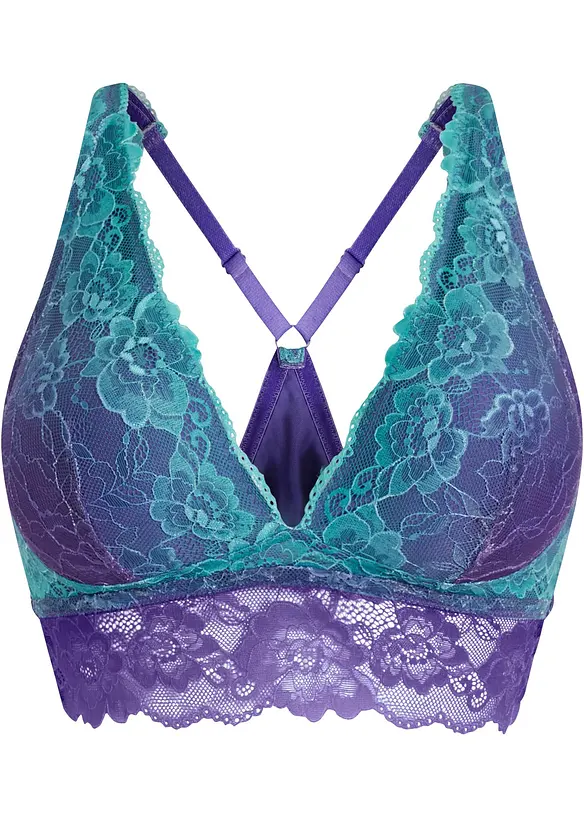 Bustier mit zarter Spitze im Farbverlauf, bonprix