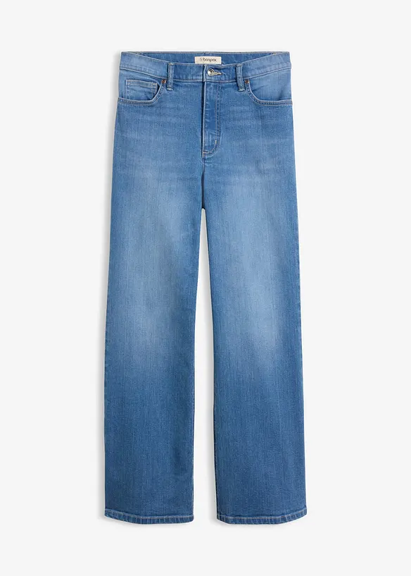 Jean large taille haute, bonprix