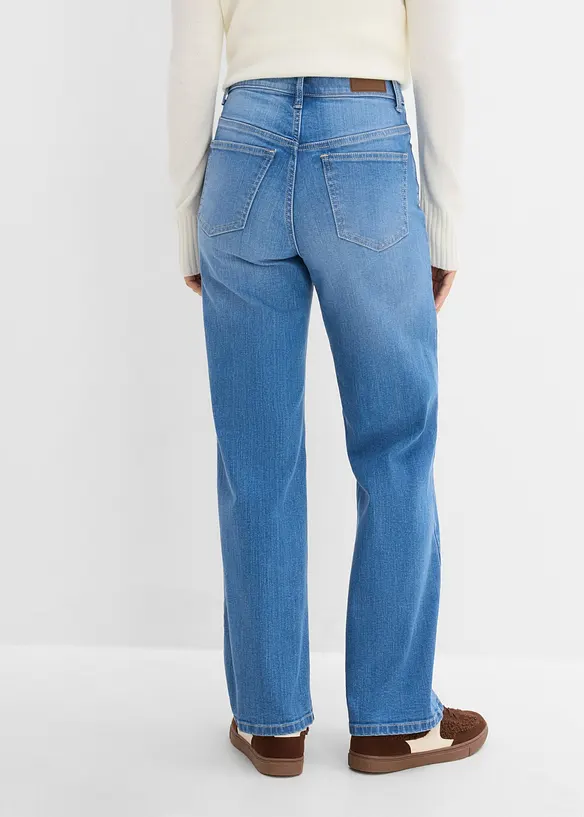 Jean large taille haute, bonprix