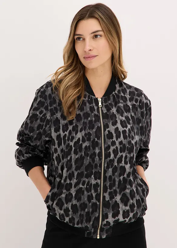 Blouson en satin fluide, bonprix