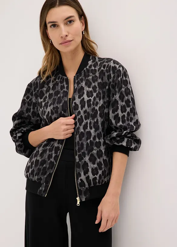 Blouson en satin fluide, bonprix