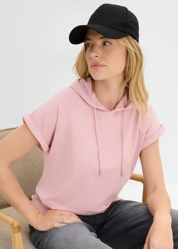 Sweatshirt mit Kapuze, bonprix