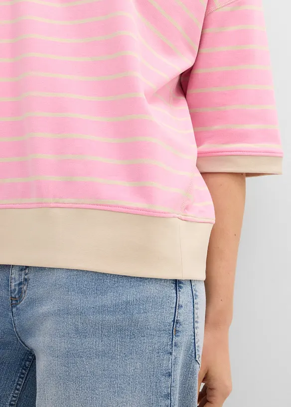 Sweat coupe ample, bonprix