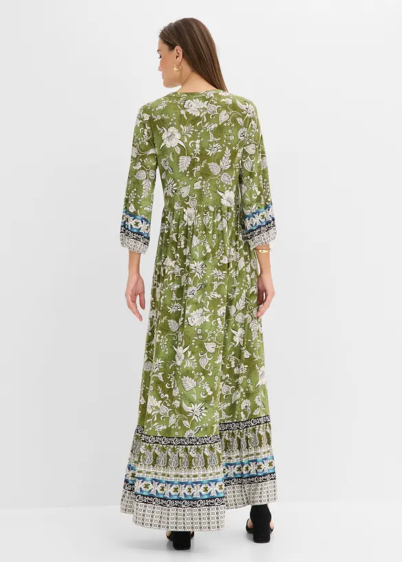 Tunika-Kleid aus flie&szlig;ender Viskose, bonprix