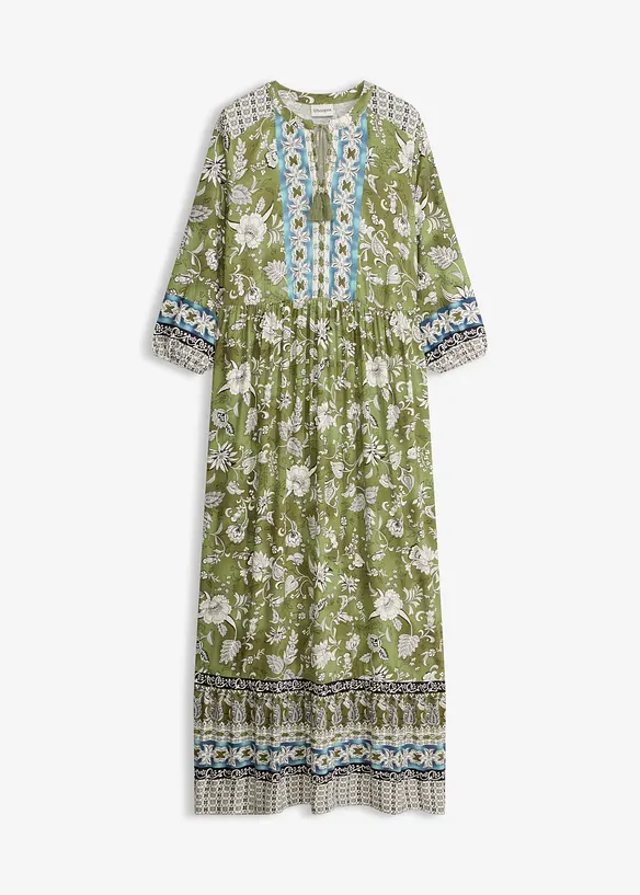 Tunika-Kleid aus flie&szlig;ender Viskose, bonprix