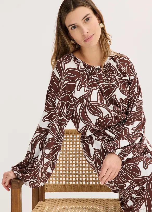Robe douce en jersey viscose, bonprix