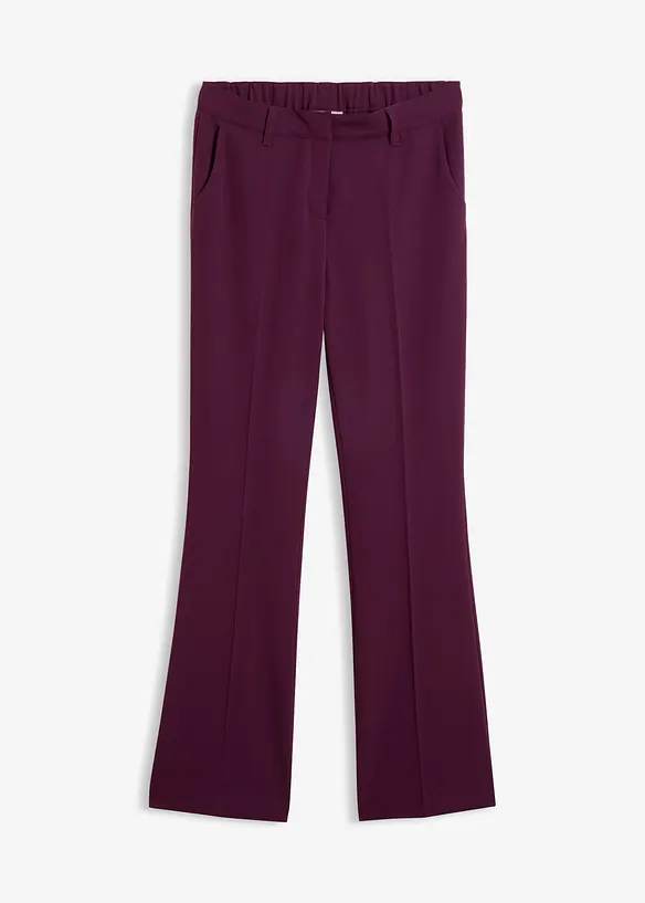 Pantalon &eacute;vas&eacute; &agrave; pinces, bonprix