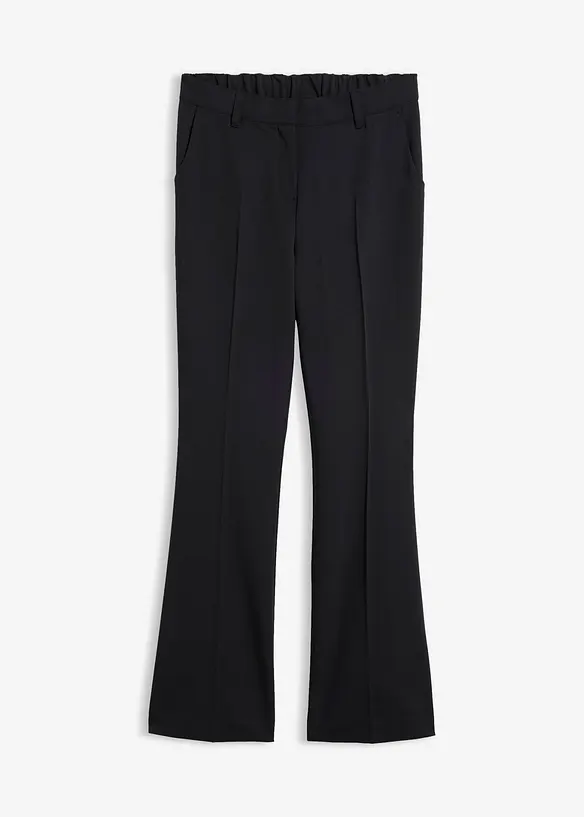 Ausgestellte Hose mit B&uuml;gelfalten, bonprix