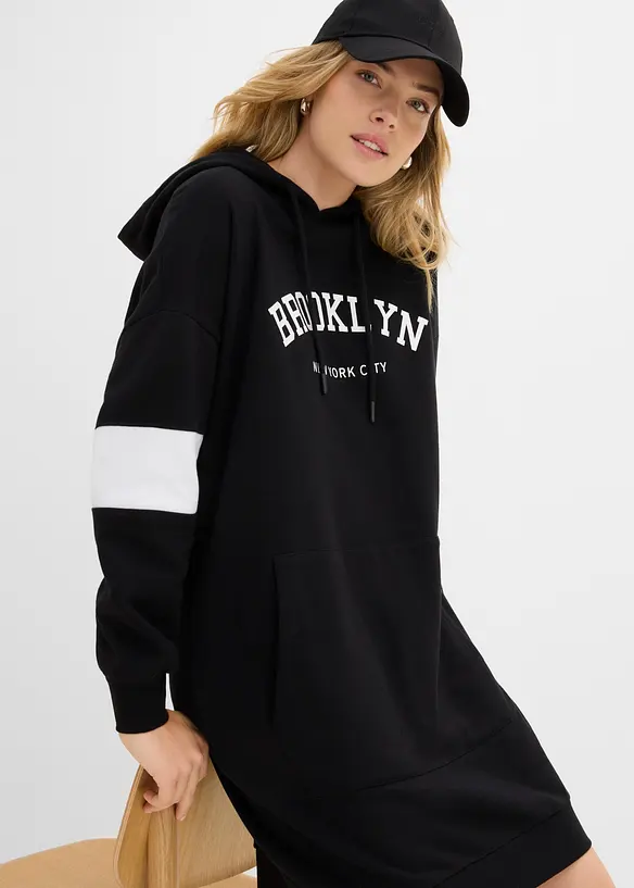Sweatkleid aus reiner Bio-Baumwolle, bonprix