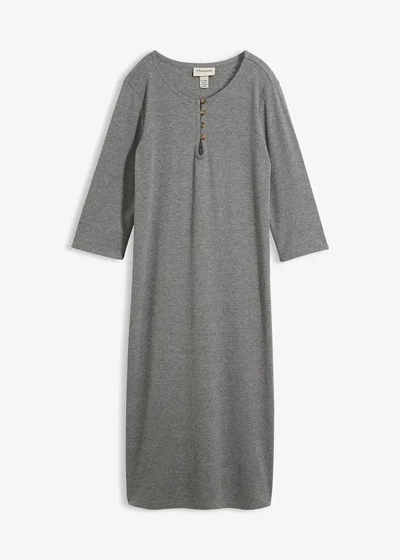 Shirtkleid mit 3/4-&Auml;rmeln, bonprix