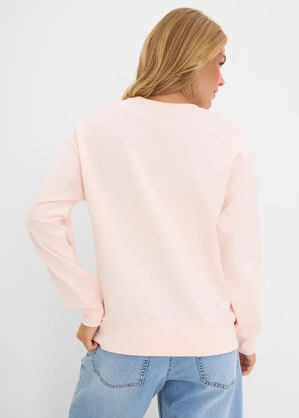 Sweat ample 100% coton, bonprix