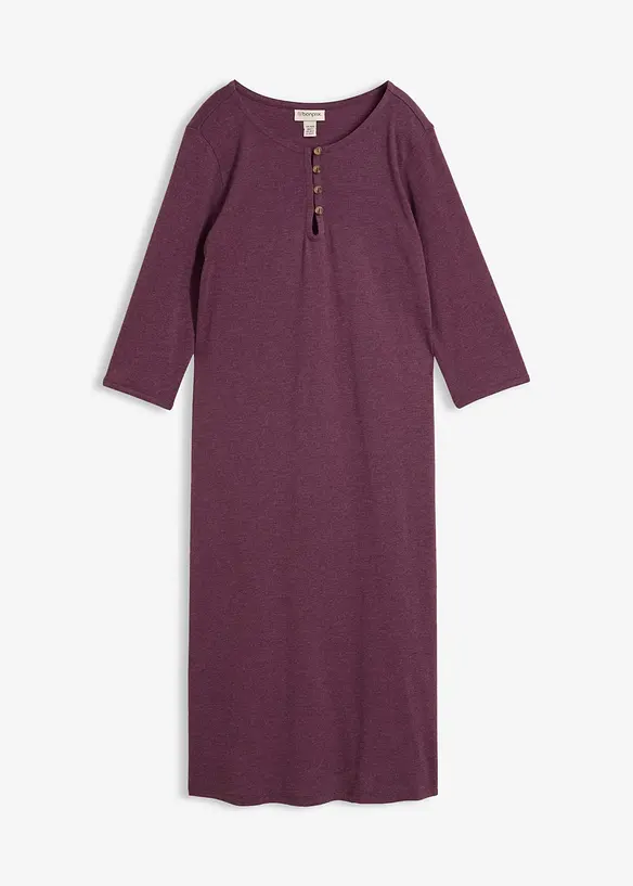 Robe en jersey &agrave; manches 3/4, bonprix