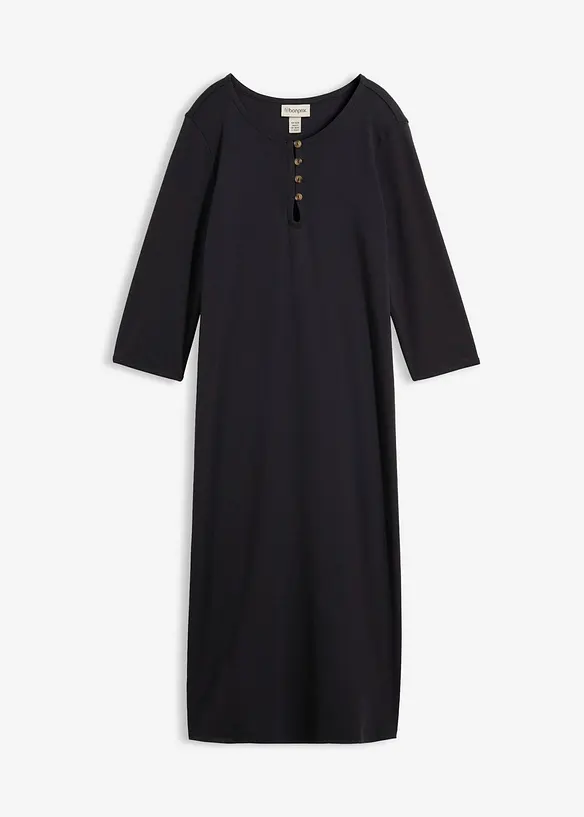 Shirtkleid mit 3/4-&Auml;rmeln, bonprix