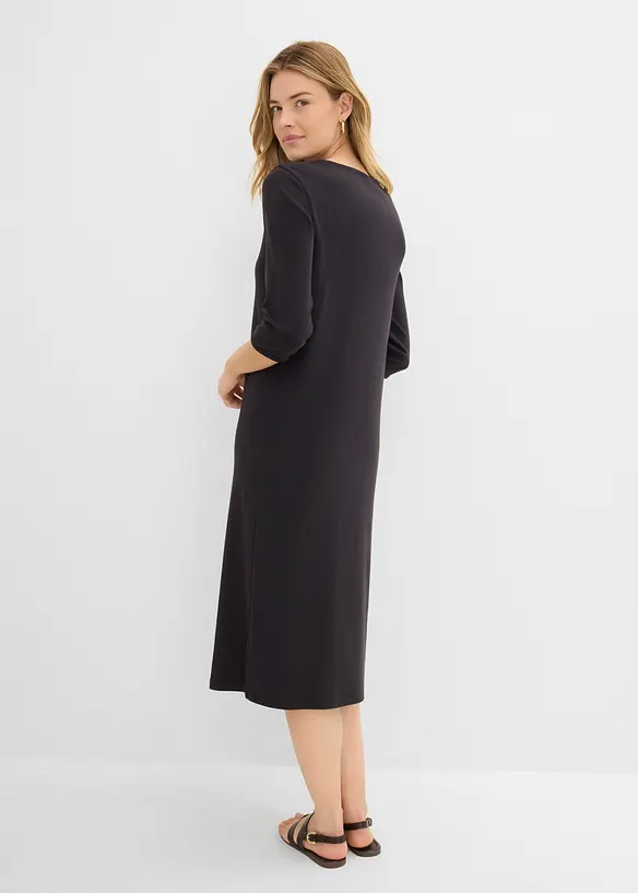 Shirtkleid mit 3/4-&Auml;rmeln, bonprix