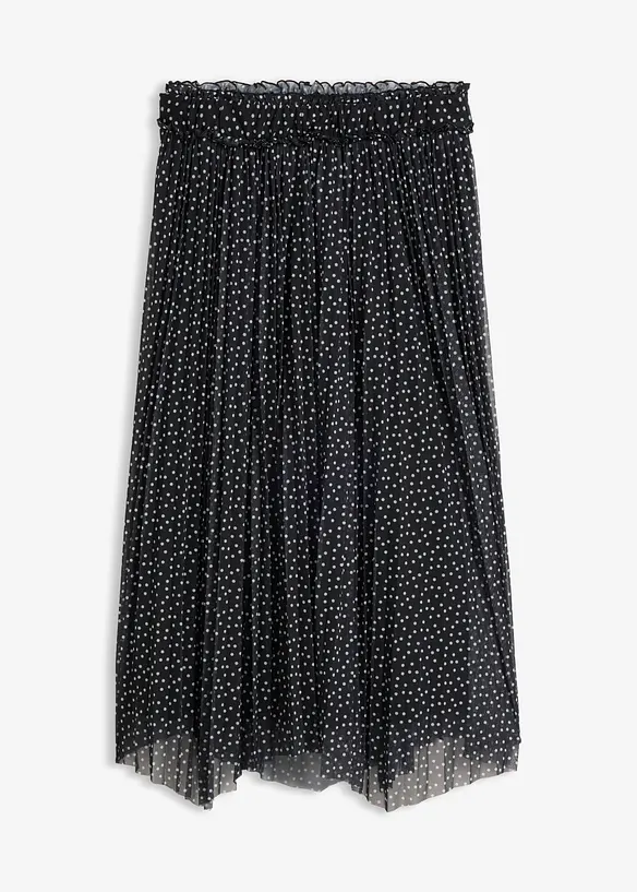 Jupe midi pliss&eacute;e, bonprix