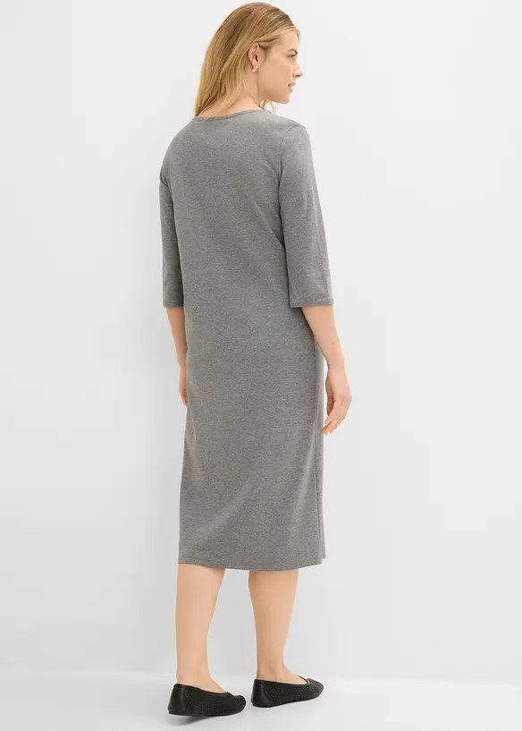 Shirtkleid mit 3/4-&Auml;rmeln, bonprix