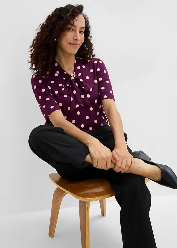 Shirt mit Schluppe, bonprix
