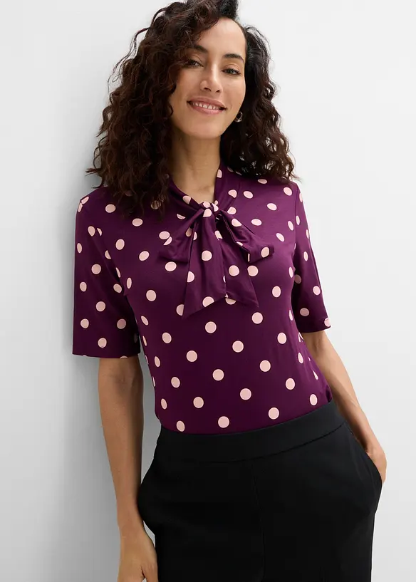 Shirt mit Schluppe, bonprix