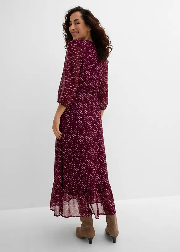 Maxi-Chiffonkleid, bonprix