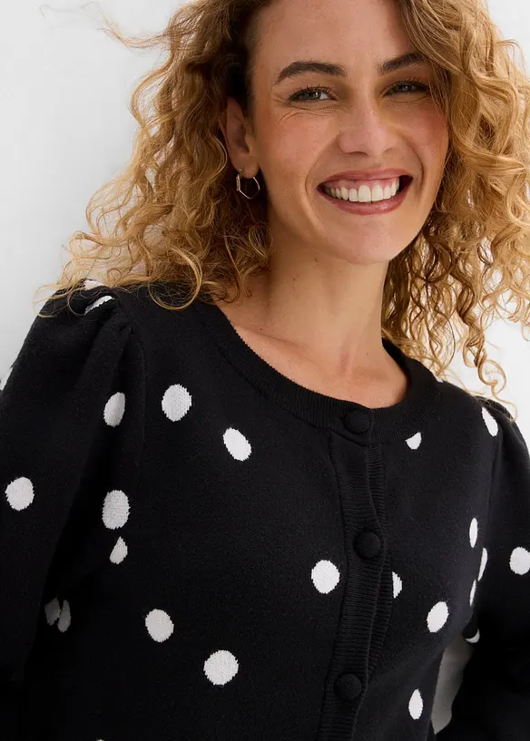 Strickjacke aus feinem Viskose-Mix, bonprix