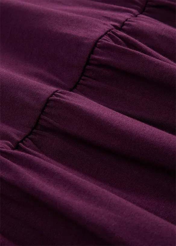 Shirtkleid aus elastischem Baumwoll-Mix, bonprix
