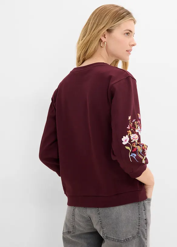 Sweat 100% coton, bonprix