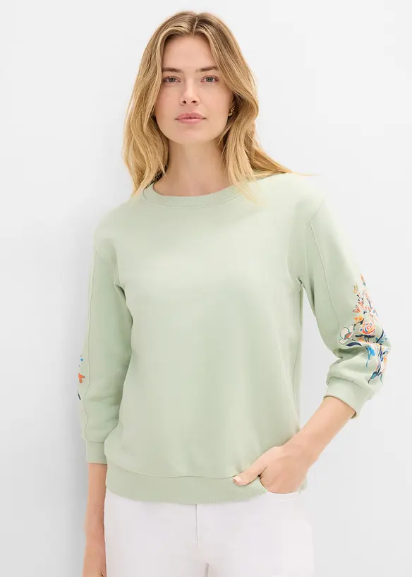 Sweat 100% coton, bonprix
