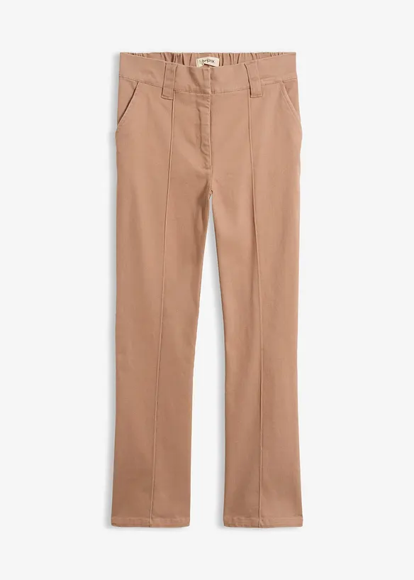 Pantalon en twill de coton extensible, bonprix