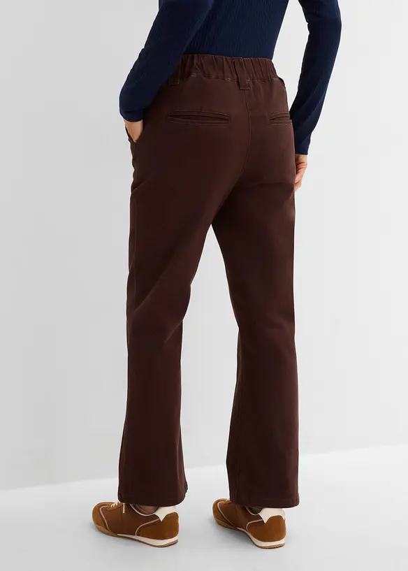 Pantalon en twill de coton extensible, bonprix