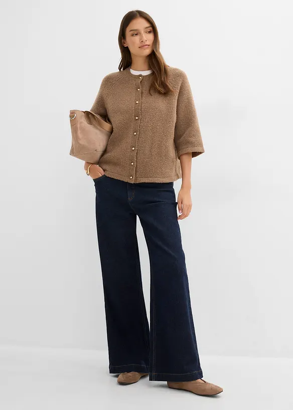 Strickjacke, 3/4 Arm, bonprix