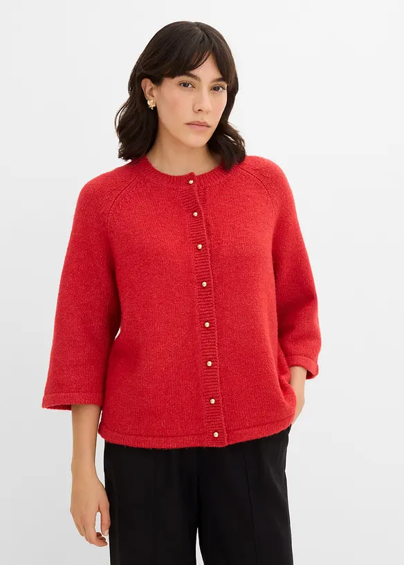Strickjacke, 3/4 Arm, bonprix