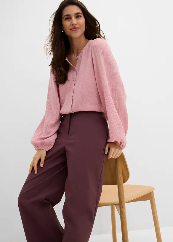 Pantalon en bengaline extensible, bonprix