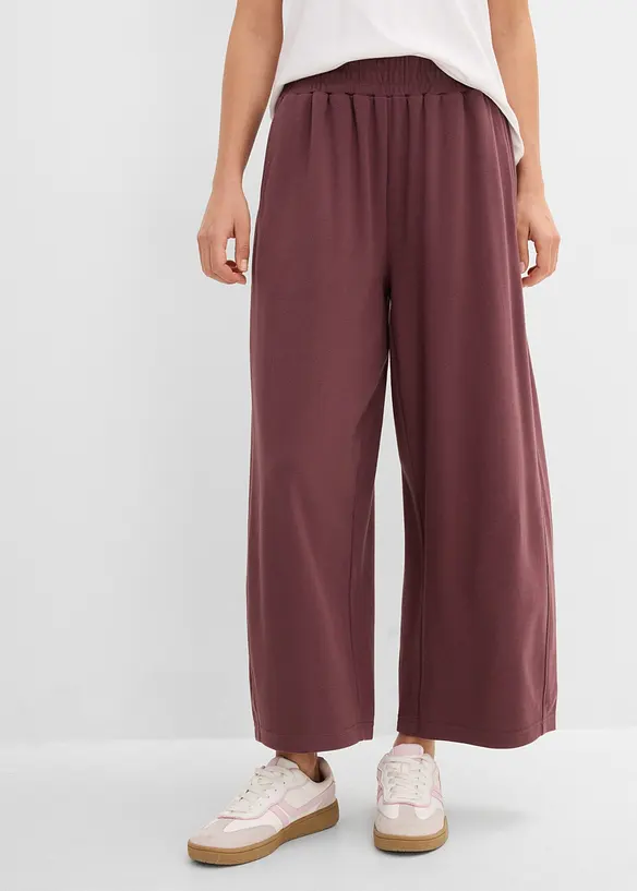 Pantalon en jersey coton interlock, bonprix
