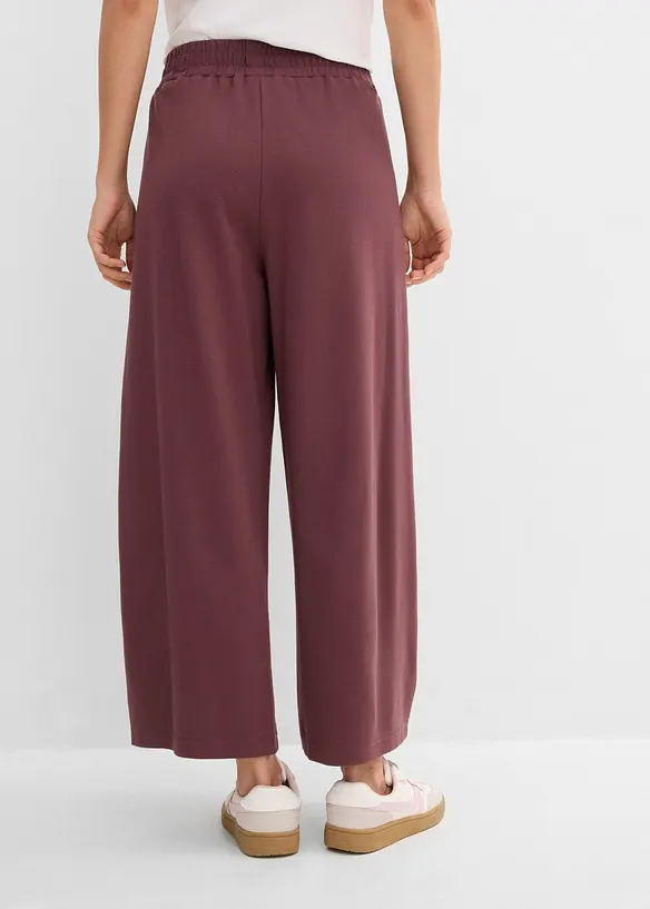 Pantalon en jersey coton interlock, bonprix