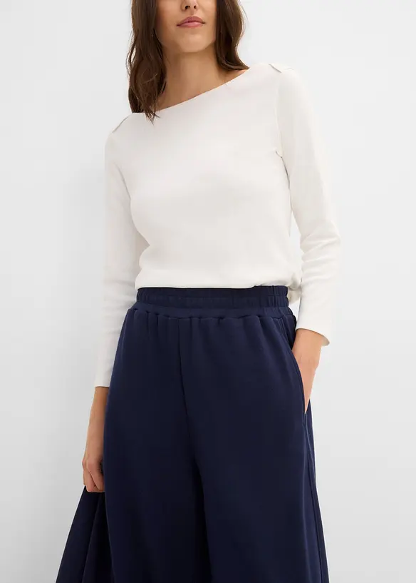 Pantalon en jersey coton interlock, bonprix