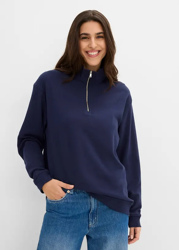 Baumwollshirt aus Interlock, bonprix