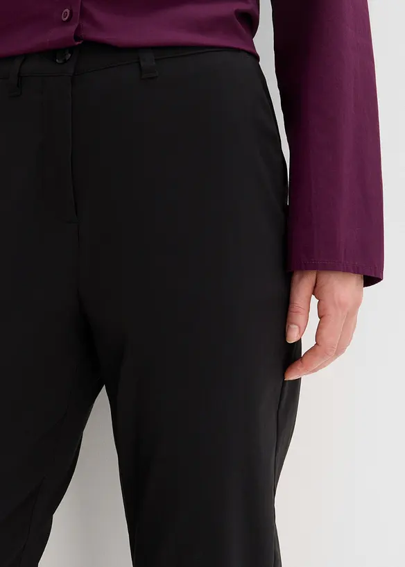 Bauchweg-Stretch-Zigarettenhose aus Bengalin, bonprix