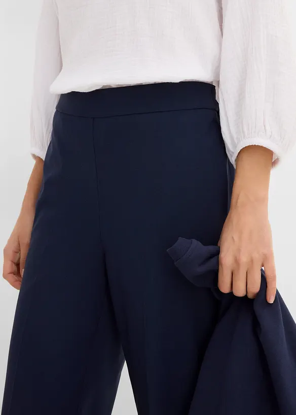 Stretch-Culotte aus Bengalin, bonprix