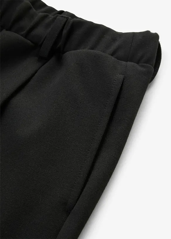 Pantalon &agrave; pinces en Punto di Roma, bonprix
