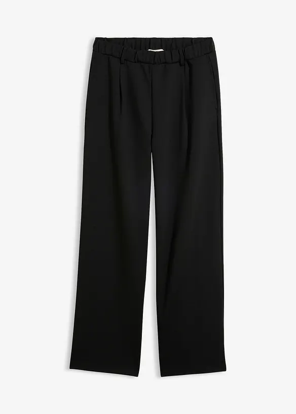 Pantalon &agrave; pinces en Punto di Roma, bonprix