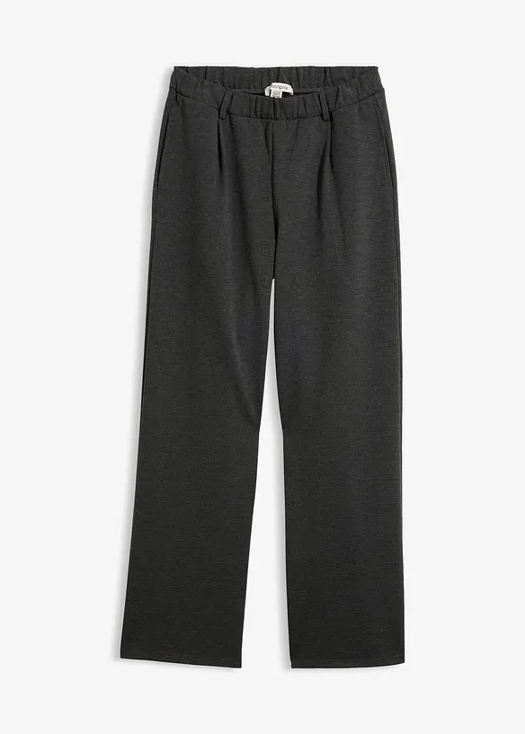 Pantalon &agrave; pinces en Punto di Roma, bonprix