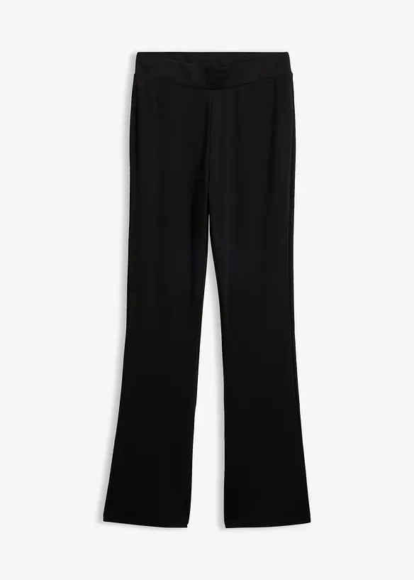 Pantalon &eacute;vas&eacute; en Punto di Roma, bonprix