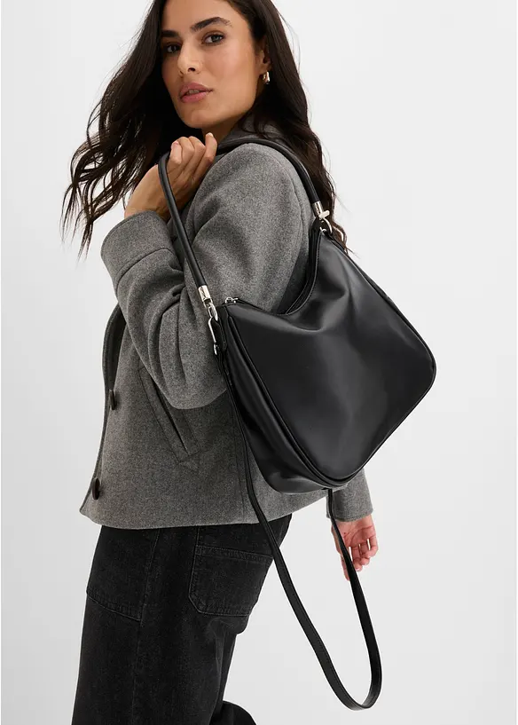 Sac &agrave; main avec d&eacute;tails m&eacute;talliques, bonprix