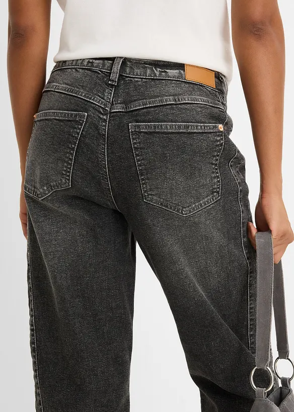 Jean mom, taille haute, bonprix