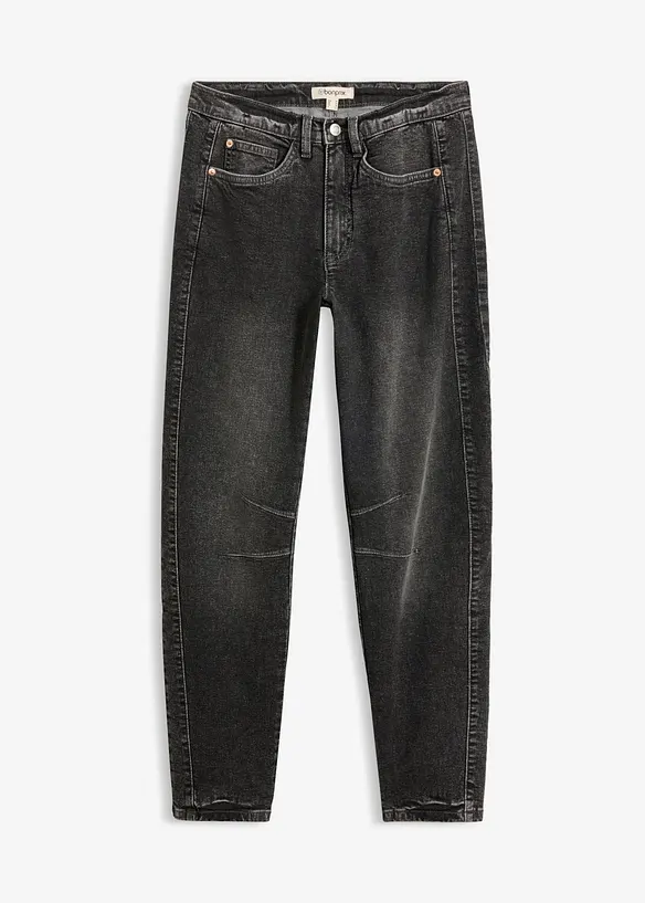Jean mom, taille haute, bonprix